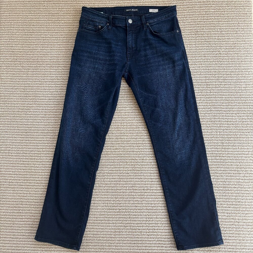 Mavi Jeans - Dark Indigo Denim - Zach Straight Leg - Mens Size 32 / 32